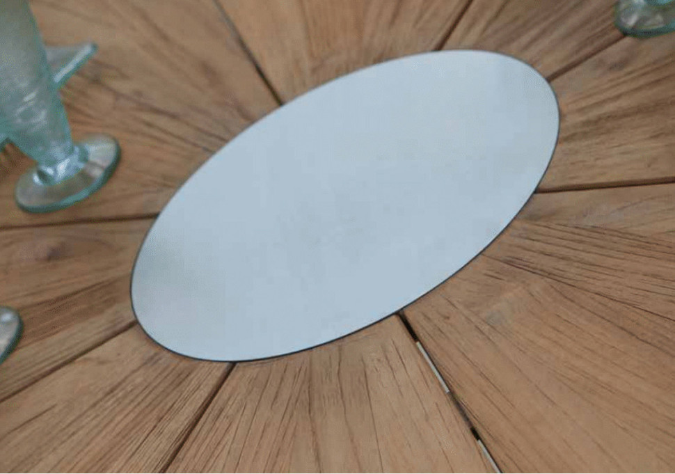 Обеденный стол Nautic Skyline Design Calderan 75h x ø120 nc93290 - материал