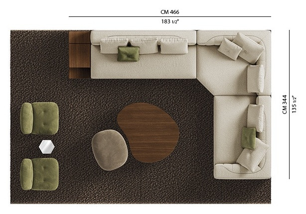 Диван Minotti Riley