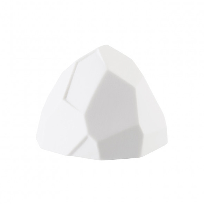 Менажница 3 секции Raynaud Pepites Precieuses Rock, высота 14 см, диаметр 10 см, белая, фарфор