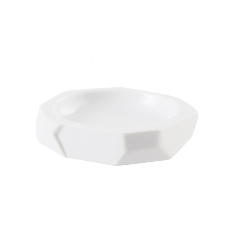 Менажница 3 секции Raynaud Pepites Precieuses Rock, высота 14 см, диаметр 10 см, белая, фарфор