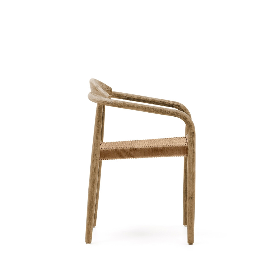 Стул La Forma Glynis 56 x 50 x h78 см, бежевый, эвкалипт