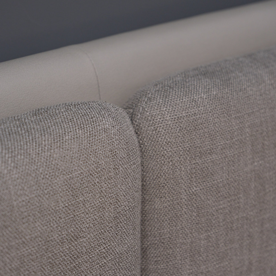 Кровать Mod Interiors Лурдес (Lourdes) с подъёмным механизмом 182 x 223 x h98 см, в ткани Timeless 004 - материал