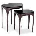 Приставной столик Deacon (2 штуки) Eichholtz Tables And Desks 62,5/41,5 x 46,5/36 x 58,5/49h nc103196
