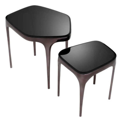 Приставной столик Deacon (2 штуки) Eichholtz Tables And Desks 62,5/41,5 x 46,5/36 x 58,5/49h nc103196