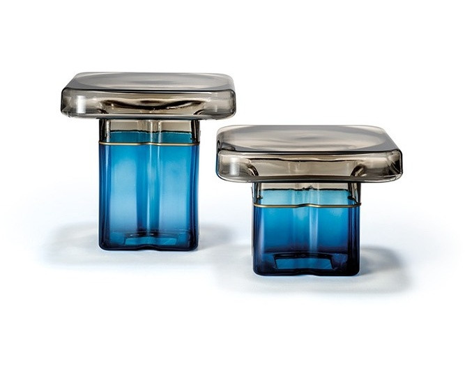 Журнальный стол Reflex Disegno Tau 40 Murano - материал