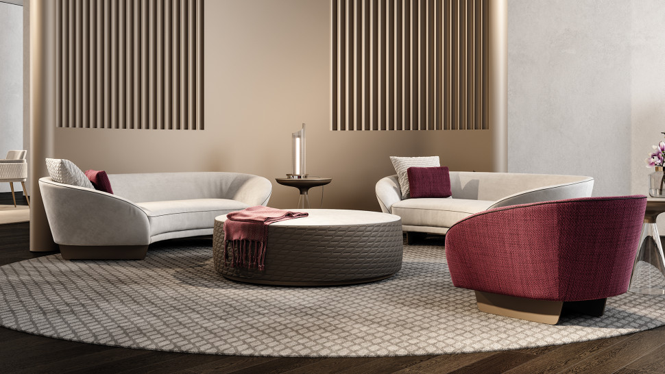 Пуф Reflex Disegno Circle Pouf