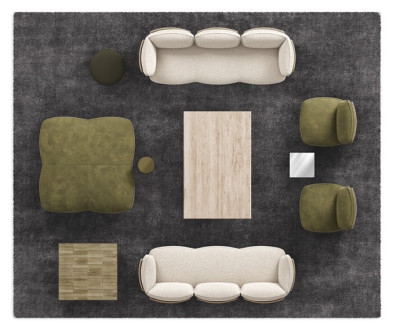 Диван Minotti Saki