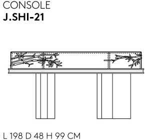 Размеры Консоль Jumbo Collection Shinto Размеры Консоль Jumbo Collection Shinto