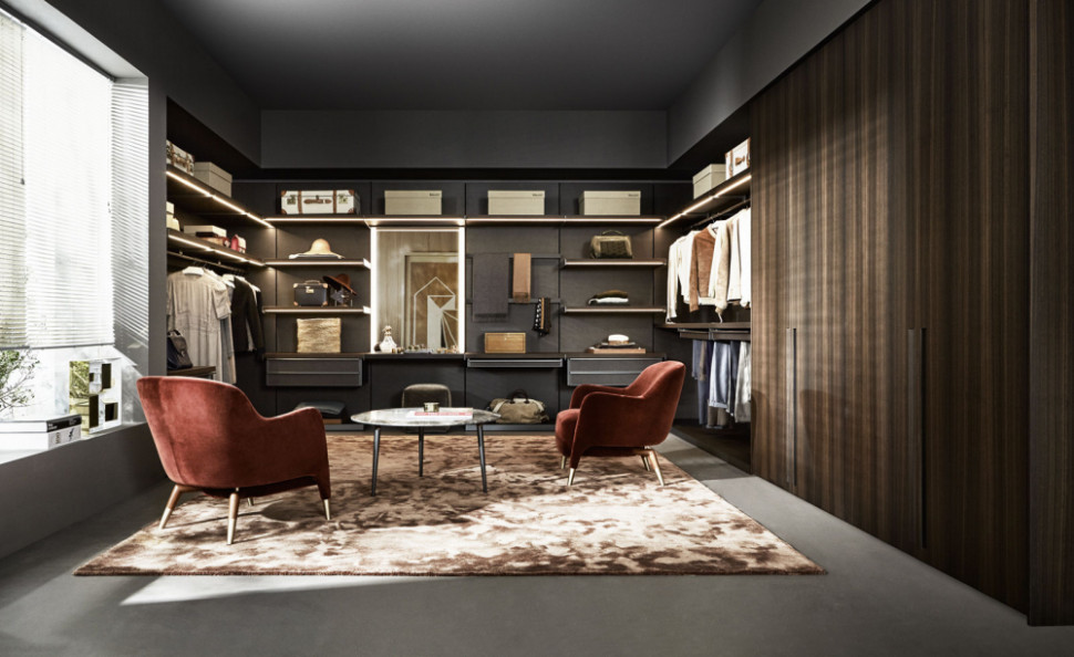 Гардеробная Molteni Master dressing - стиль