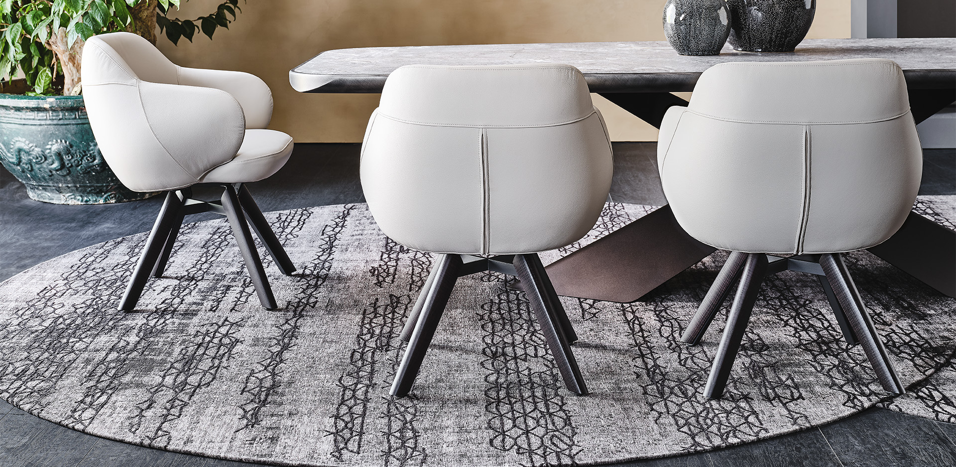 Кресло в столовую Cattelan Italia Bombe