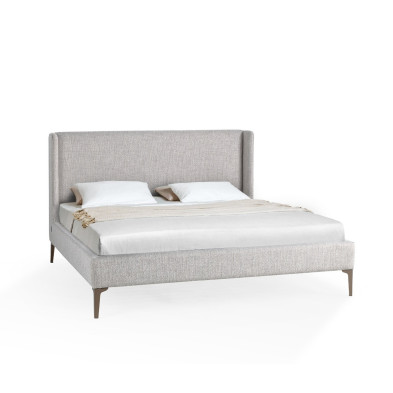 Кровать Fratelli Barri Bardi 194 x 212 x h121 см, в бежевых тонах, с решёткой
