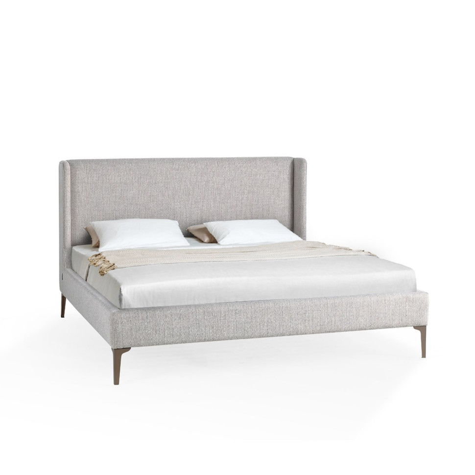 Кровать Fratelli Barri Bardi 194 x 212 x h121 см, в бежевых тонах, с решёткой - фото товара