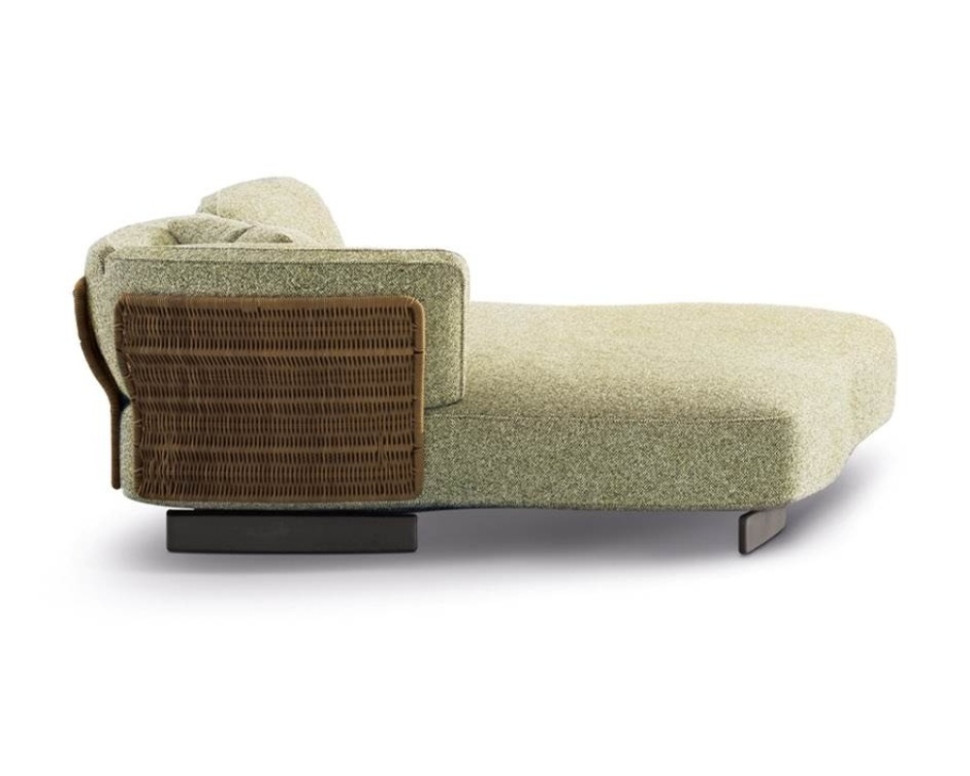 Кушетка Minotti Saki Cord Outdoor