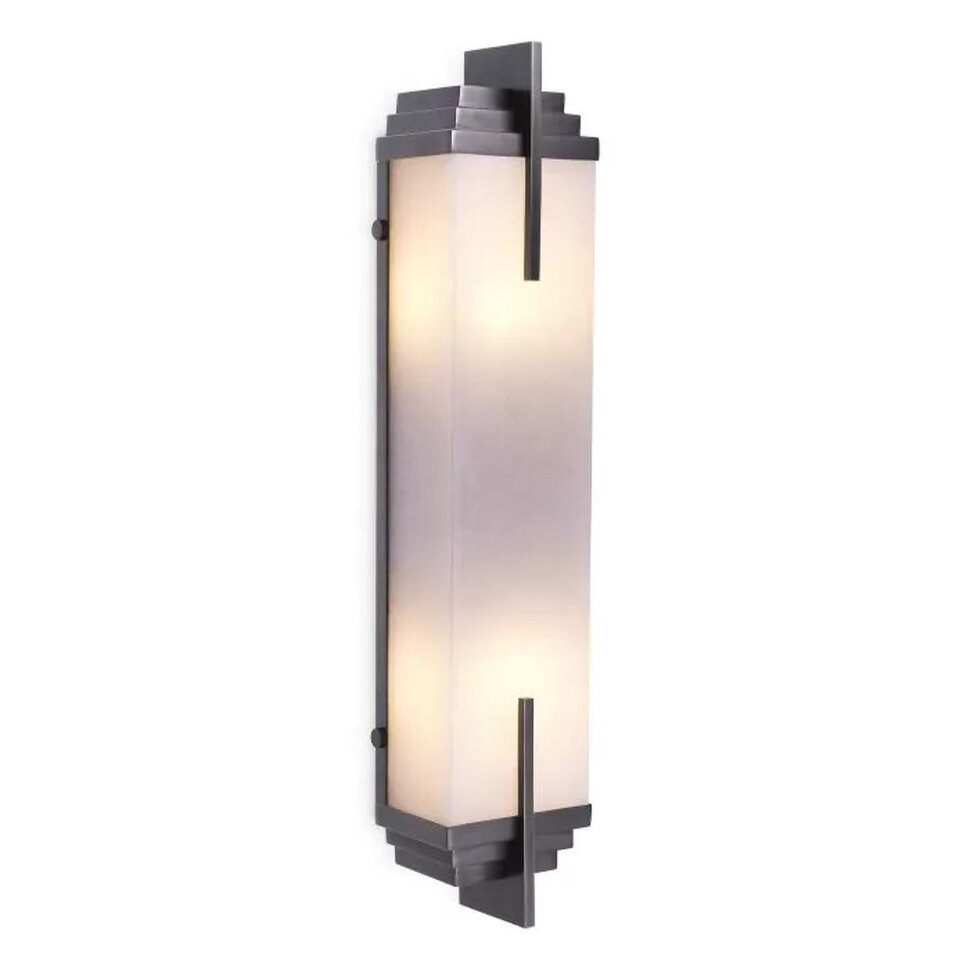 Бра Eichholtz Harman 10,5 x h51 см, металл и алебастр