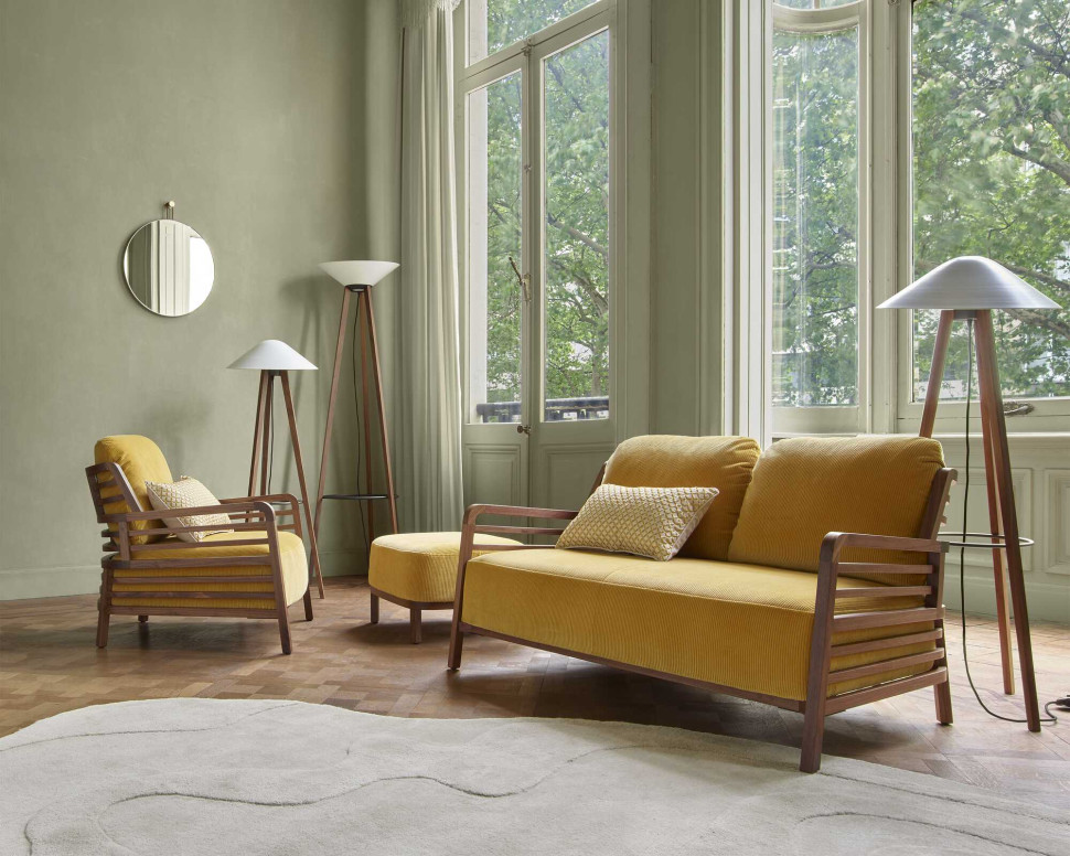 Кресло Ligne roset  Flax - материал