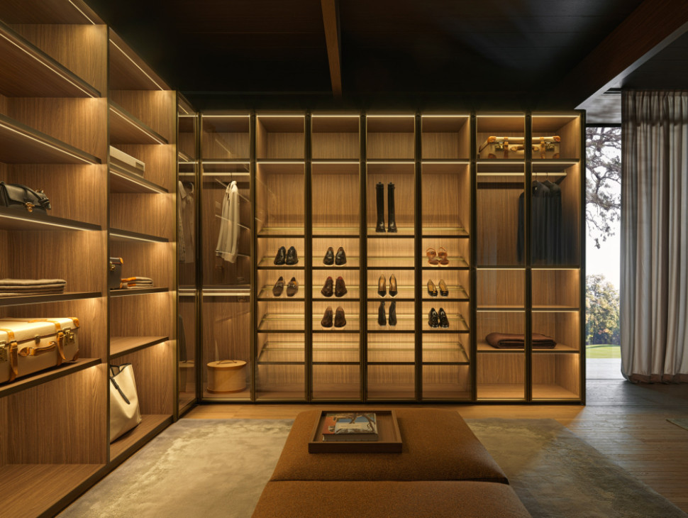 Гардеробная Molteni Gliss master