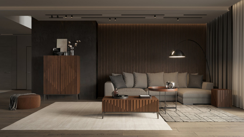 Приставной столик Mod Interiors Menorca 40 x 40 x 48h nc67295 - стиль