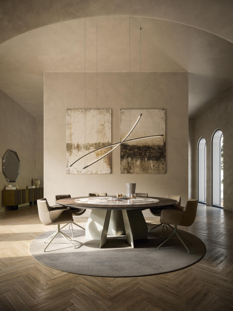 Стол в столовую Cattelan italia Senator Ker-Wood Round