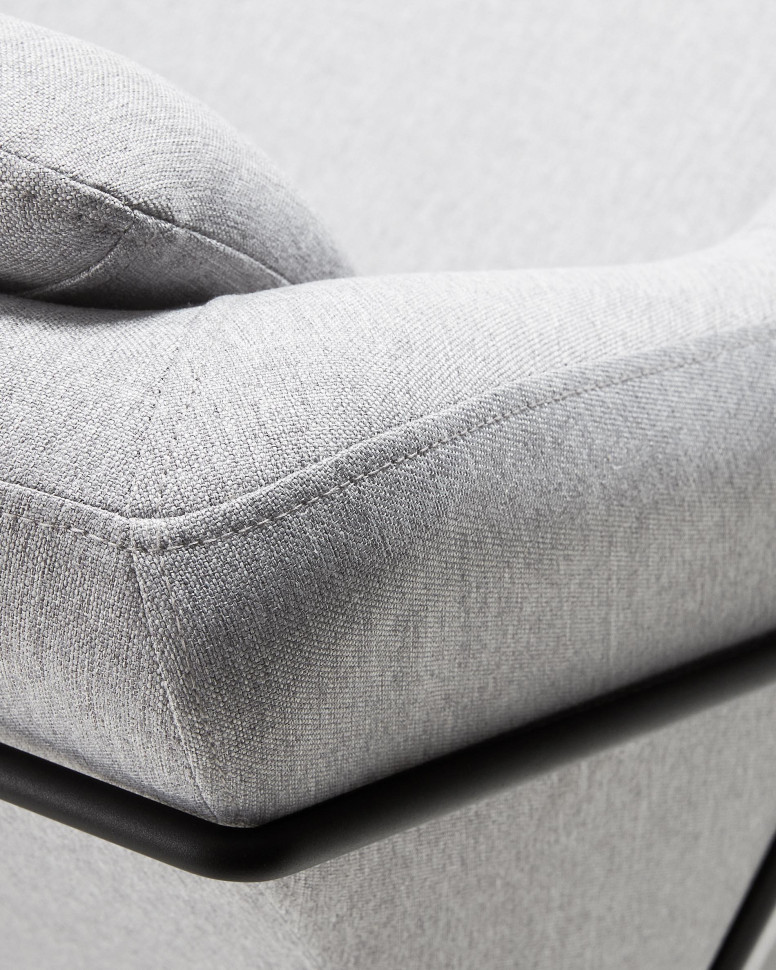 Диван La Forma Brida 128 x 70 x h82 см, серый