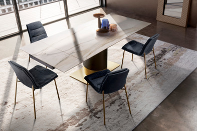 Стол Eforma Cilindro extendable top ceramica