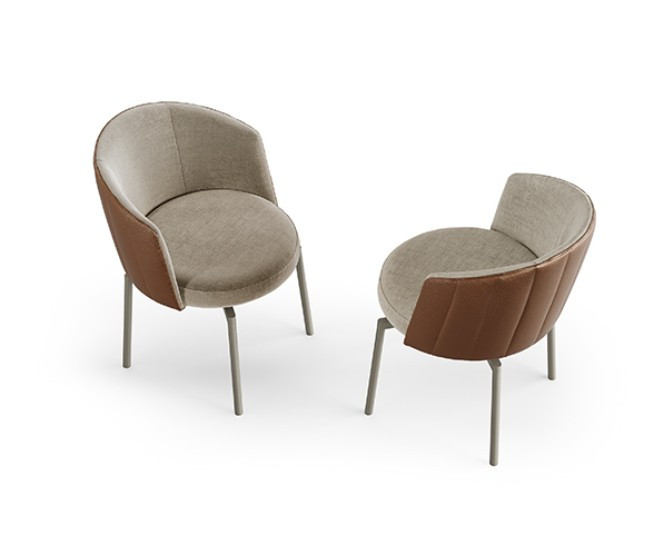 Стул Eforma Jane 4 gambe metallo