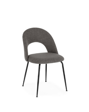 Стул La Forma Mahalia 51 x 52 x h79 см, тёмно-серый