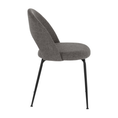 Стул La Forma Mahalia 51 x 52 x h79 см, тёмно-серый