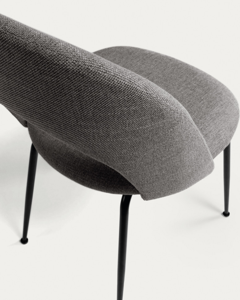 Стул La Forma Mahalia 51 x 52 x h79 см, тёмно-серый