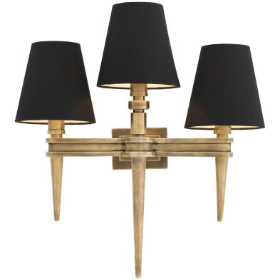 Бра Eichholtz Waterloo Triple 46 x 23,5 x h50 см, латунь