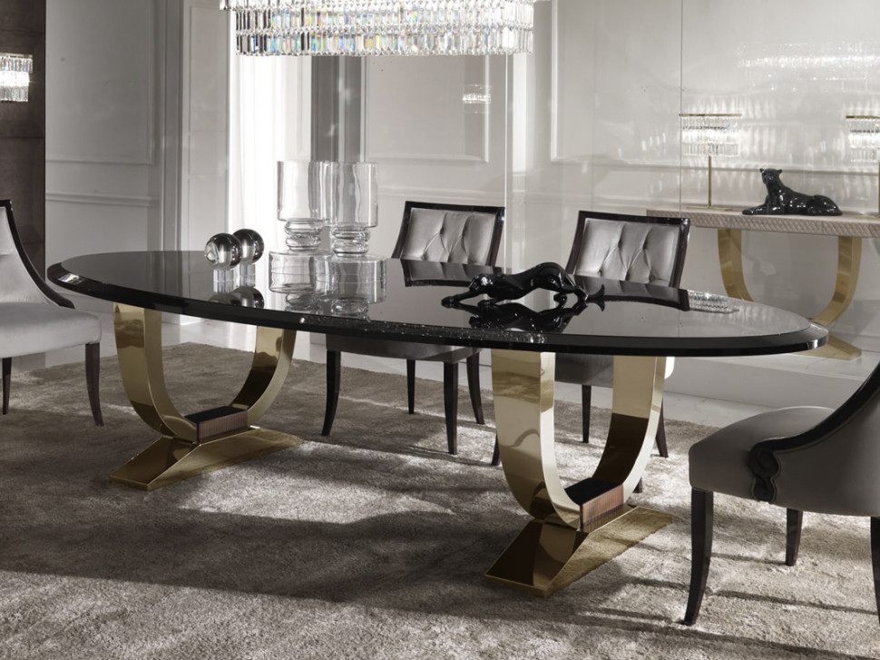 Стол в столовую Dv home collection Hermes plaza  - материал