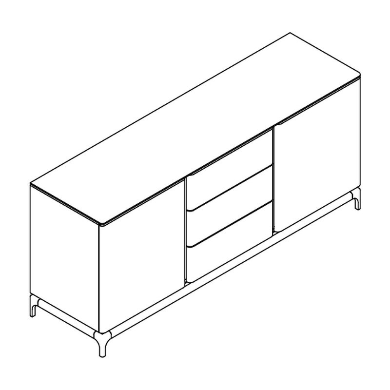 Буфет Mod Interiors Calpe 180 x 50 x 80h nc102693