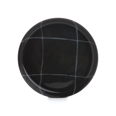 Комплект из 2-х тарелок для супа Serax Pacific Zuma, диаметр 25,5 см, чёрный, серый, фарфор