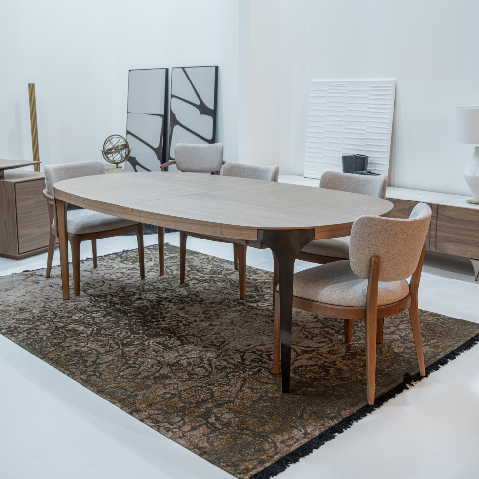 Обеденный стол Hurtado Legacy 220-320 x 120 x h76 см, шпон, массив бука