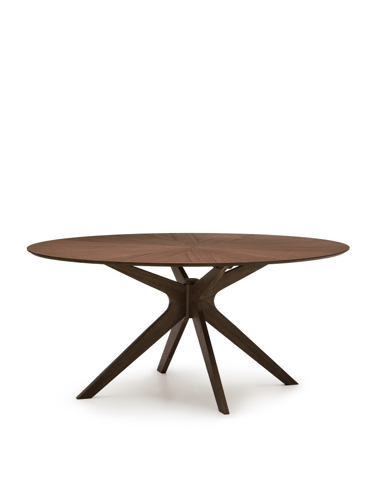 Обеденный стол La Forma Naanim 180 x 110 x h75 см, из орехового шпона