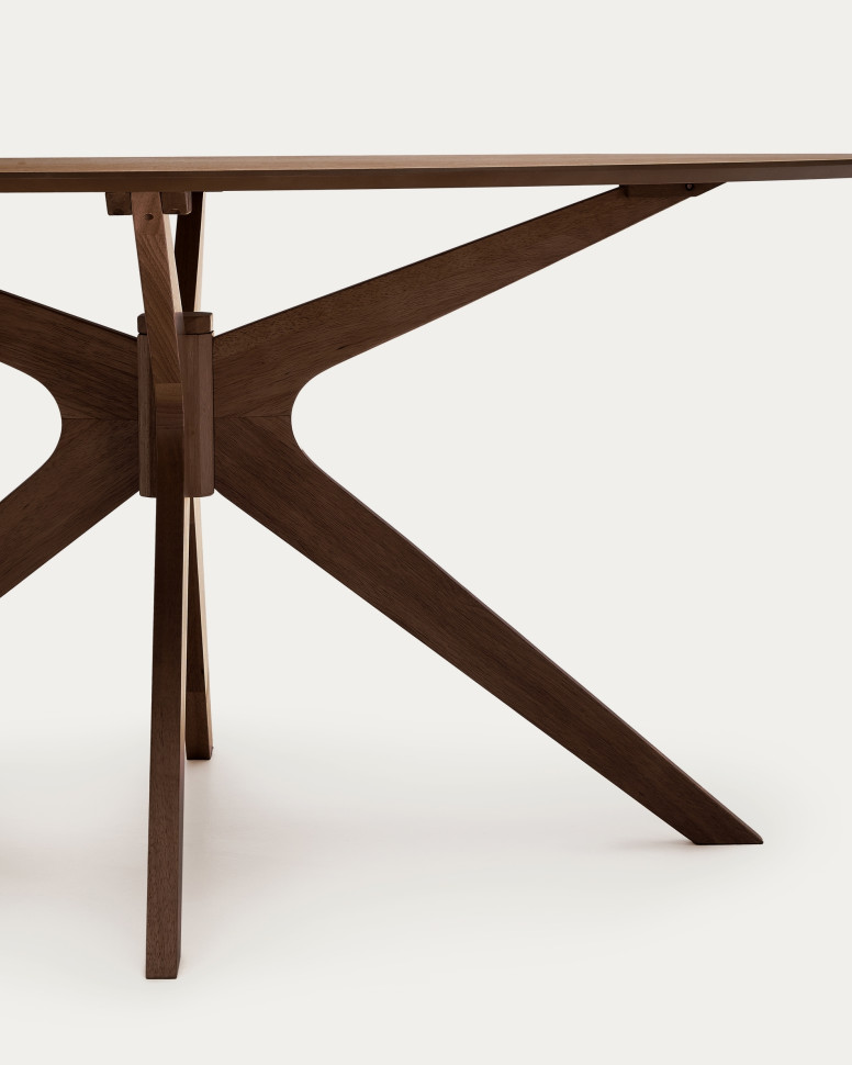 Обеденный стол La Forma Naanim 180 x 110 x h75 см, из орехового шпона