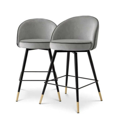 Барный стул Cooper (2 штуки) Eichholtz Chairs And Sofas 50 x 50 x 93h nc103207