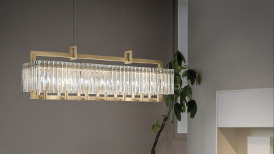 Светильник люстра Masiero Crek Suspension Linear