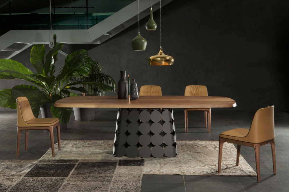 Стол в столовую Tonin CASA Design Angelo Tomaiuolo Pois