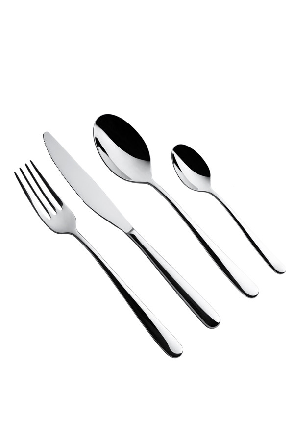 Столовые прибoры KNIndustrie 938 4 шт, сталь матовая, нержавеющая сталь