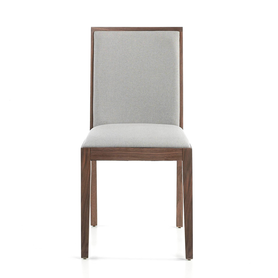 Стул Angel Cerda CPMK029 49 x 45 x h88 см, орех, бежевый