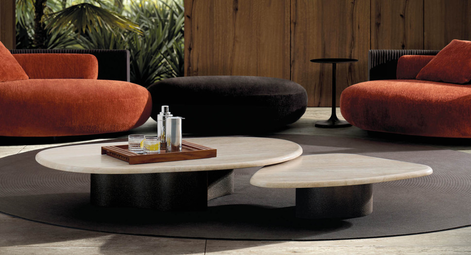 Журнальный стол Minotti Bézier Outdoor - стиль
