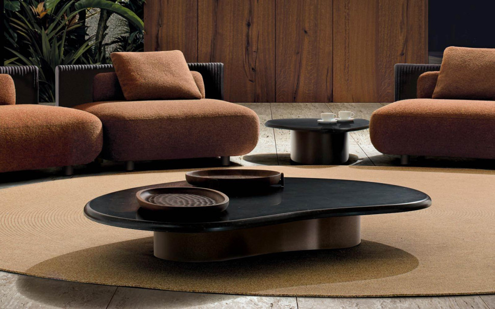Журнальный стол Minotti Bézier Outdoor - материал