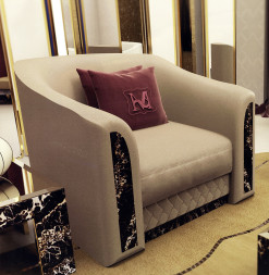 Кресло Formitalia Samuele mazza Royal armchair