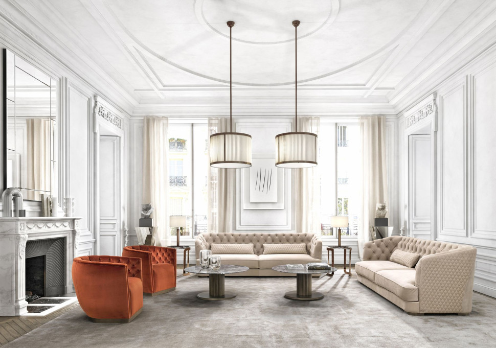 Журнальный стол Dv home collection Douglas tavolino - материал