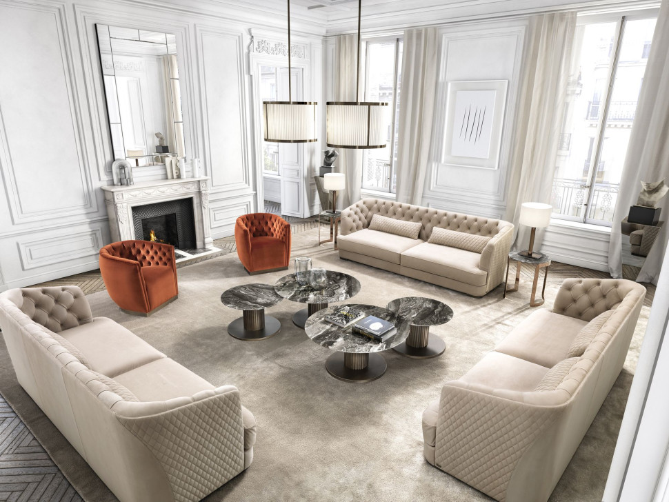 Журнальный стол Dv home collection Douglas tavolino - стиль