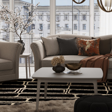 Журнальный столик Fratelli Barri Alba 90 x 90 x 45h nc111875