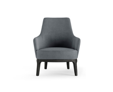 Кресло Eforma Max lounge base legno