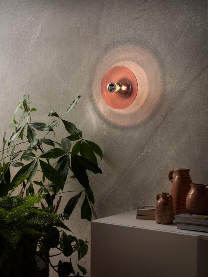 Бра Aromas del Campo Fest 25 x диаметр 25 x h25 см, розовое стекло - фото товара