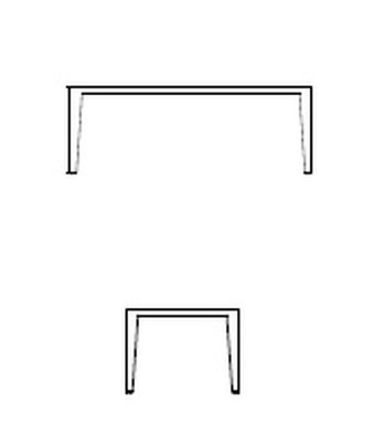 Обеденный стол Malta Skyline Design Malta 160 x 100 x 75h nc96902