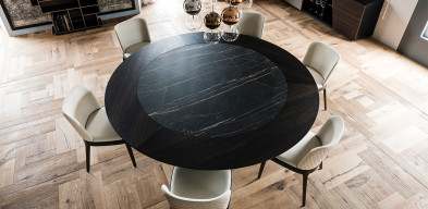 Стол в столовую Cattelan italia Skorpio Ker-Wood Round